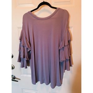 Ingrid & Isabel Maternity • Lavender Top